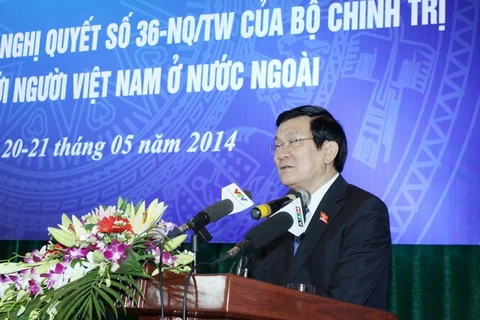 President Truong Tan Sang (Photo: VNA)